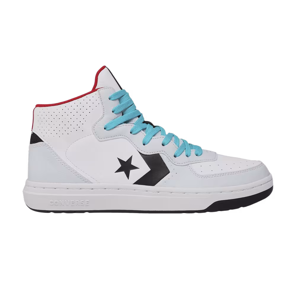 Converse Rival Mid White Pure Platinum Black