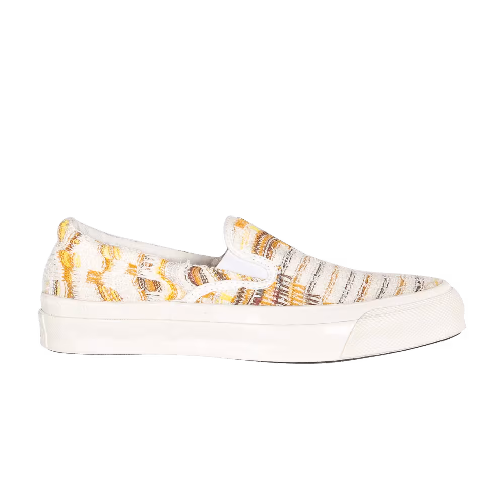 Missoni x Converse Chuck Taylor Deck Star Slip-On Egret Multi-Color