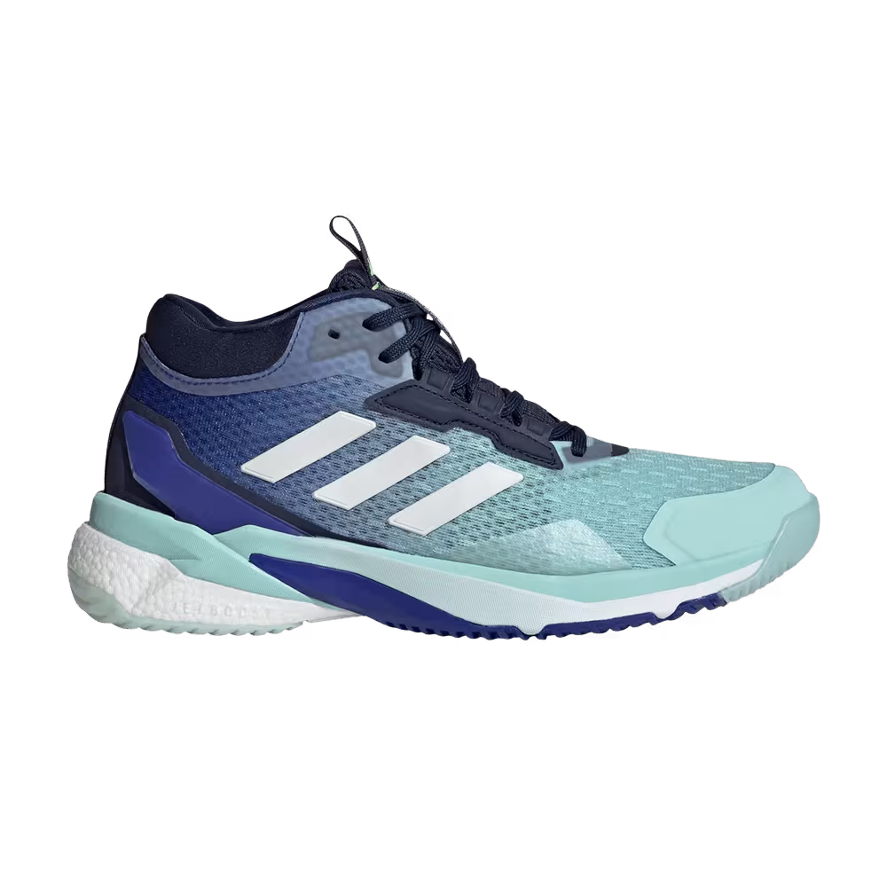 Adidas Women's Crazyflight 5 Mid Indoor Semi Flash Aqua