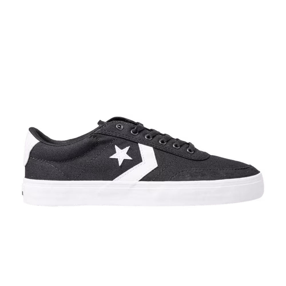 Converse Courtlandt Low Black White