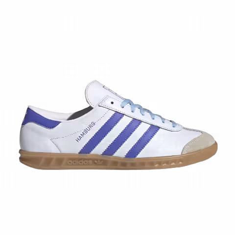 Adidas Wmns Hamburg 'White Cobalt Blue Gum'