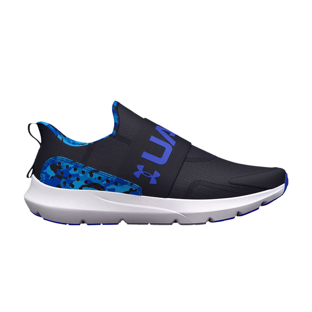 Under Armour Surge 3 Slip GS Printed Camo - Black