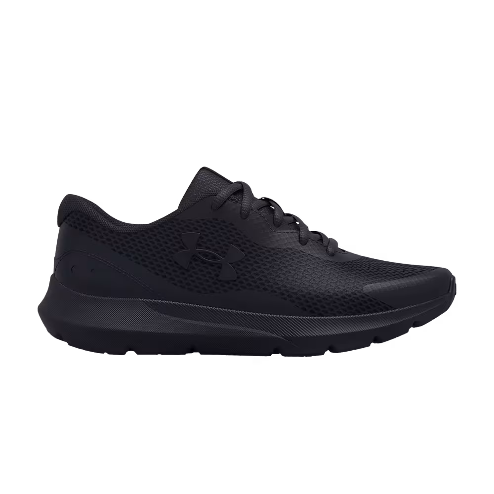 Under Armour Surge 3 GS Triple Black