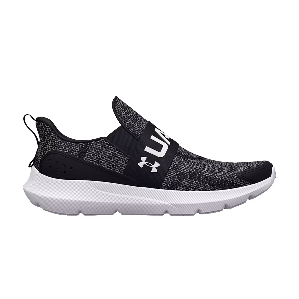 Under Armour Surge 3 Slip PS Black White