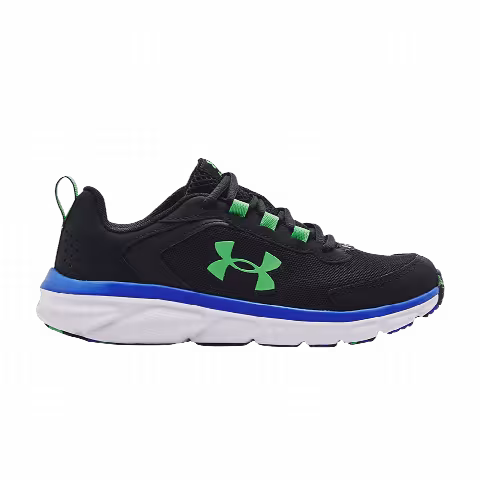 Under Armour Assert 9 GS 'Black Versa Blue'