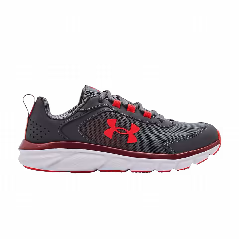 Under Armour Assert 9 GS 'Pitch Grey Chestnut Red'