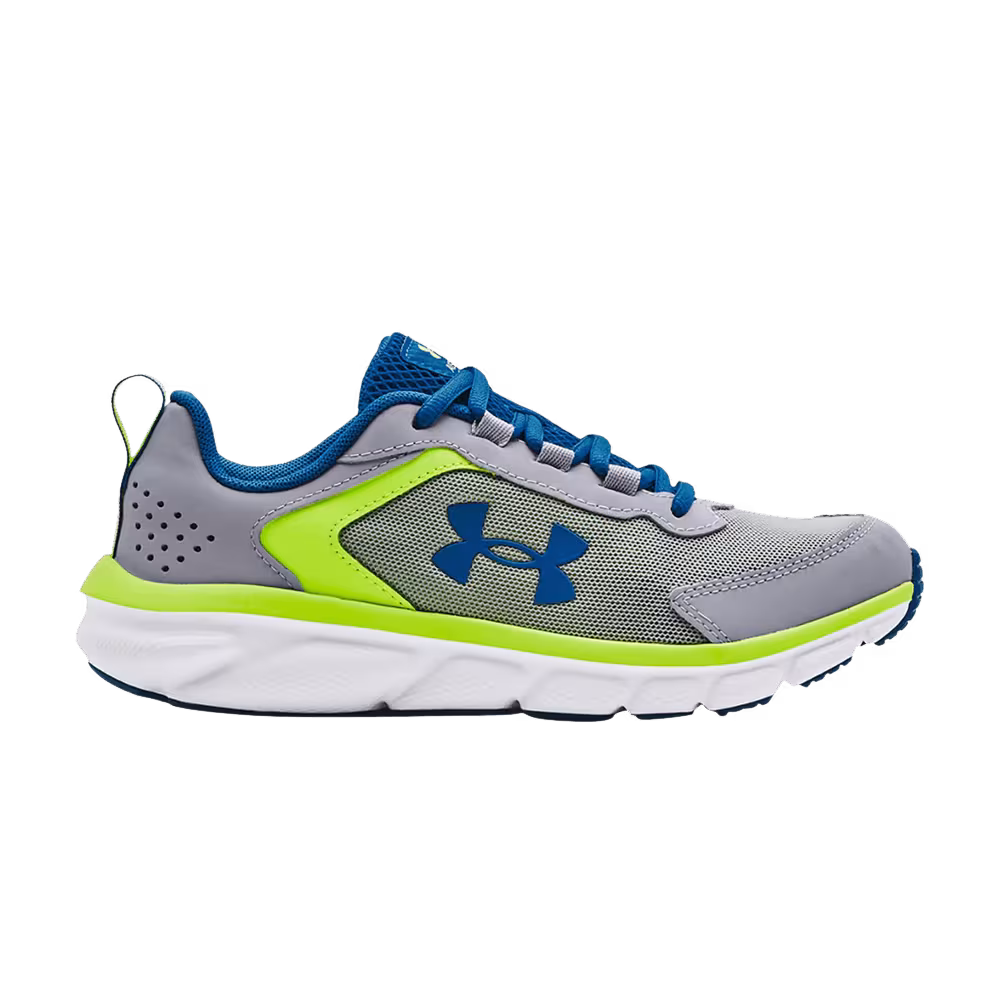 Under Armour Assert 9 GS Mod Grey High-Vis Yellow