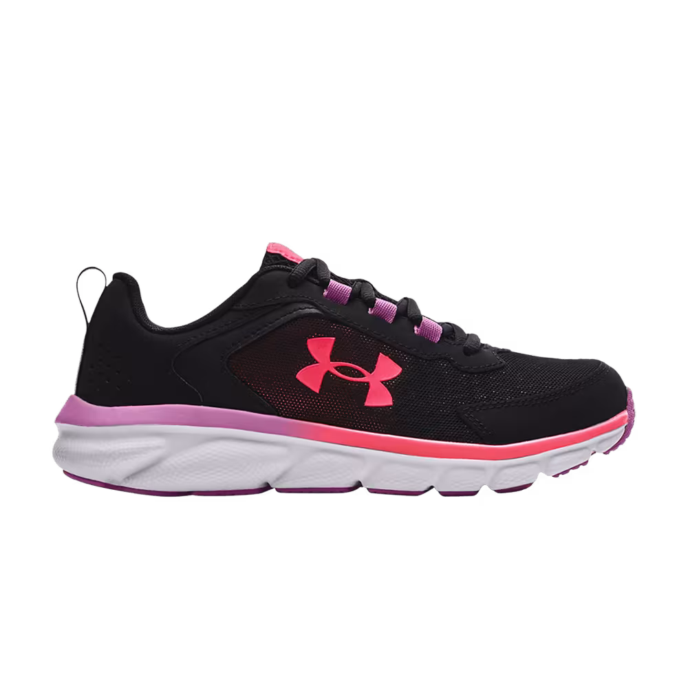 Under Armour Assert 9 AC GS Black Jellyfish