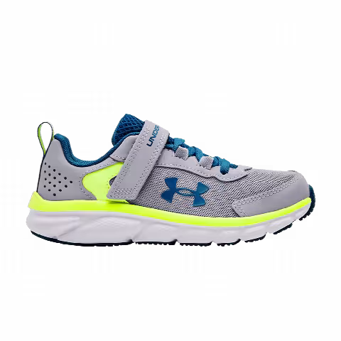 Under Armour Assert 9 AC PS 'Mod Grey High-Vis Yellow'