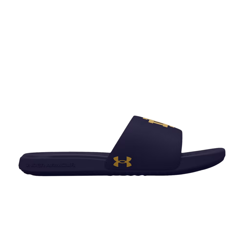 Under Armour Ansa Collegiate Slide Notre Dame