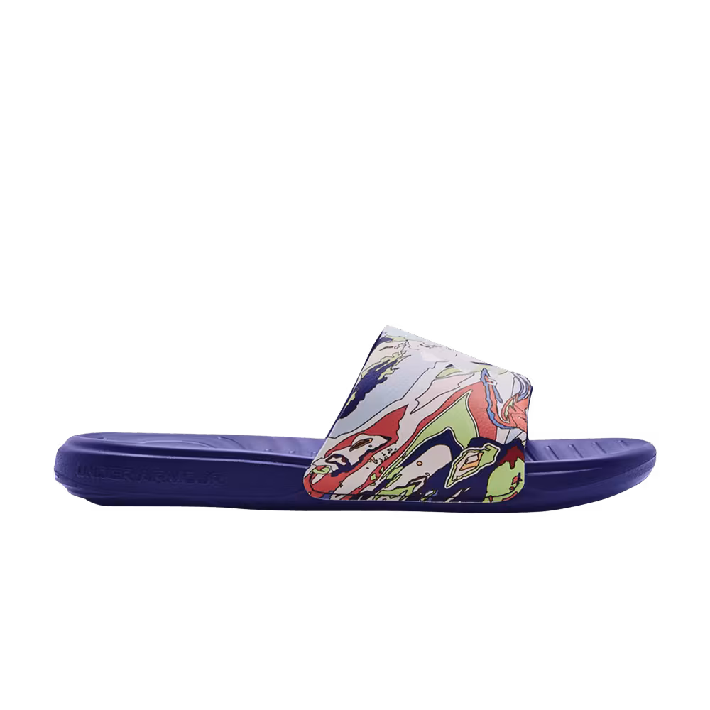 Under Armour Ansa Graphic Slide Colorful Abstract