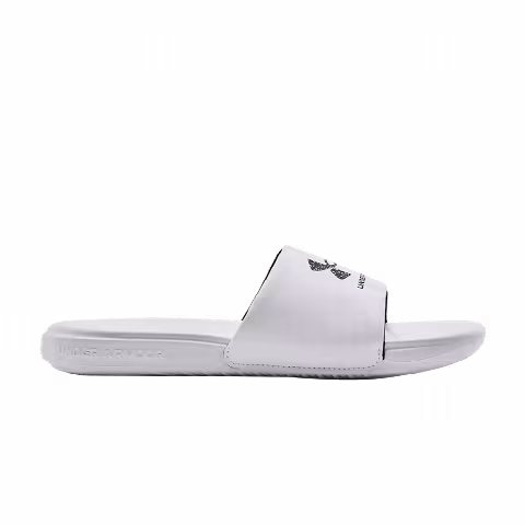 Under Armour Ansa Graphic Logo Slide 'White Black'