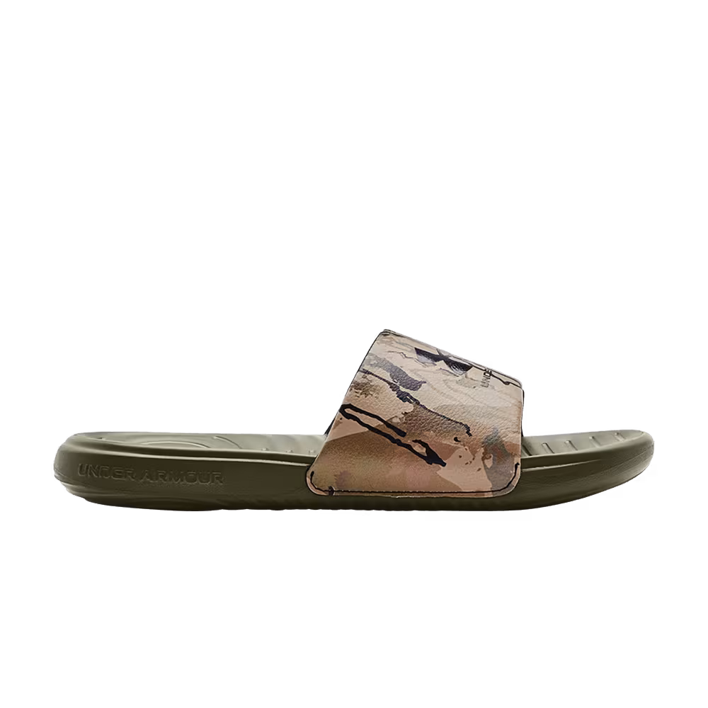 Under Armour Ansa Graphic Slide Khaki Base Camo