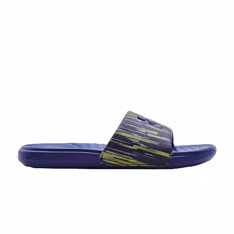 Under Armour Ansa Graphic Slide GS 'Bauhaus Blue'
