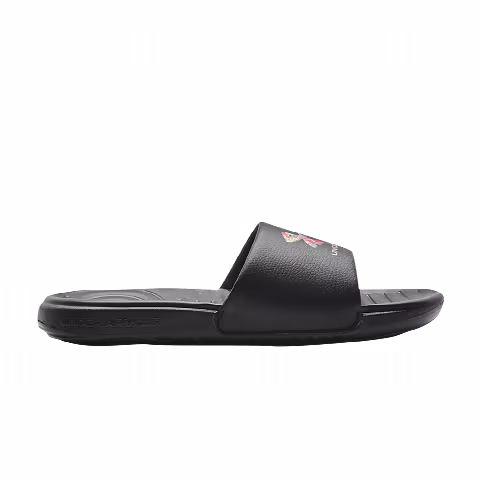 Under Armour Ansa Graphic Slide GS 'Black Electro Pink'