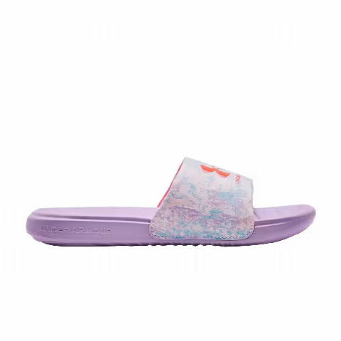 Under Armour Ansa Graphic Slide GS 'Octane Opal Blue'