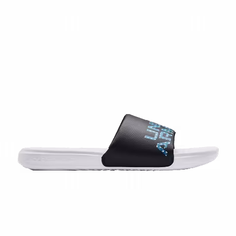 Under Armour Ansa Graphic Slide 'White Black'