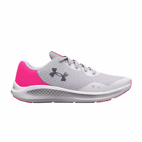 Under Armour Charged Pursuit 3 GS 'Halo Grey Electro Pink'