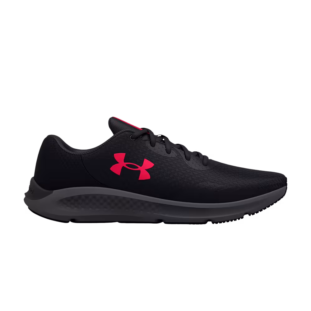 Under Armour Charged Pursuit 3 4E Wide Black Red