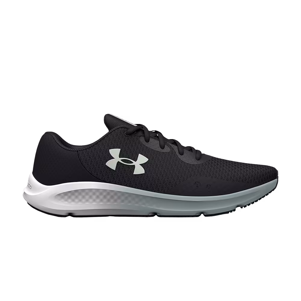 Under Armour Women's Charged Pursuit 3 Wide Jet Grey Illusion Green