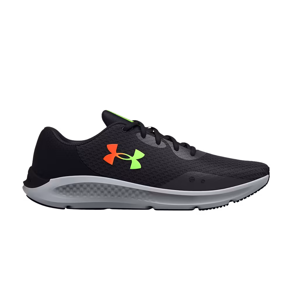 Under Armour Charged Pursuit 3 4E Wide Jet Grey Black