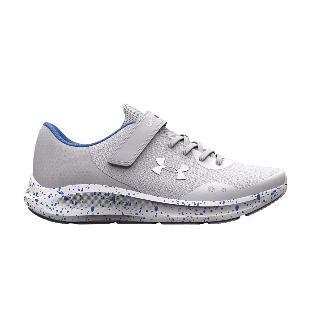 Under Armour Charged Pursuit 3 AC PS Grey Baja Blue Speckled