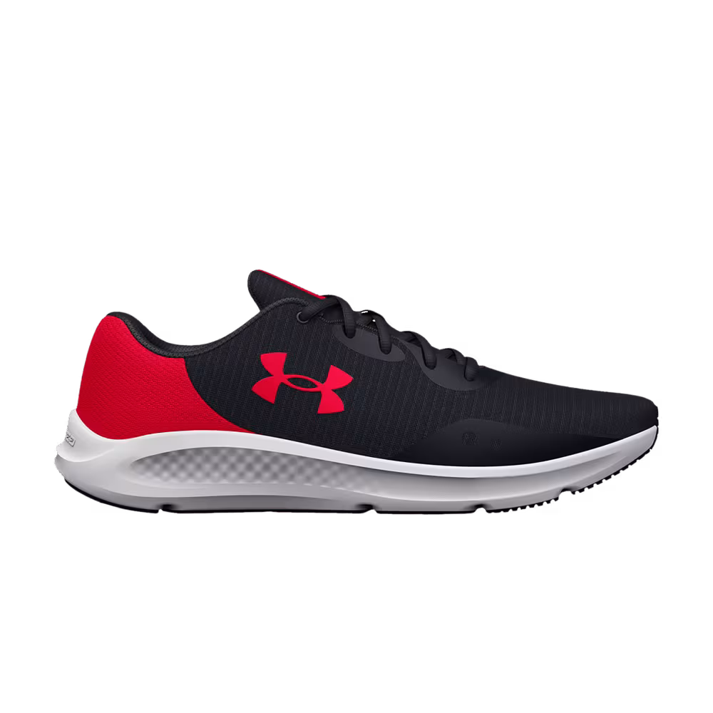 Under Armour Charged Pursuit 3 Tech Black Radio Red
