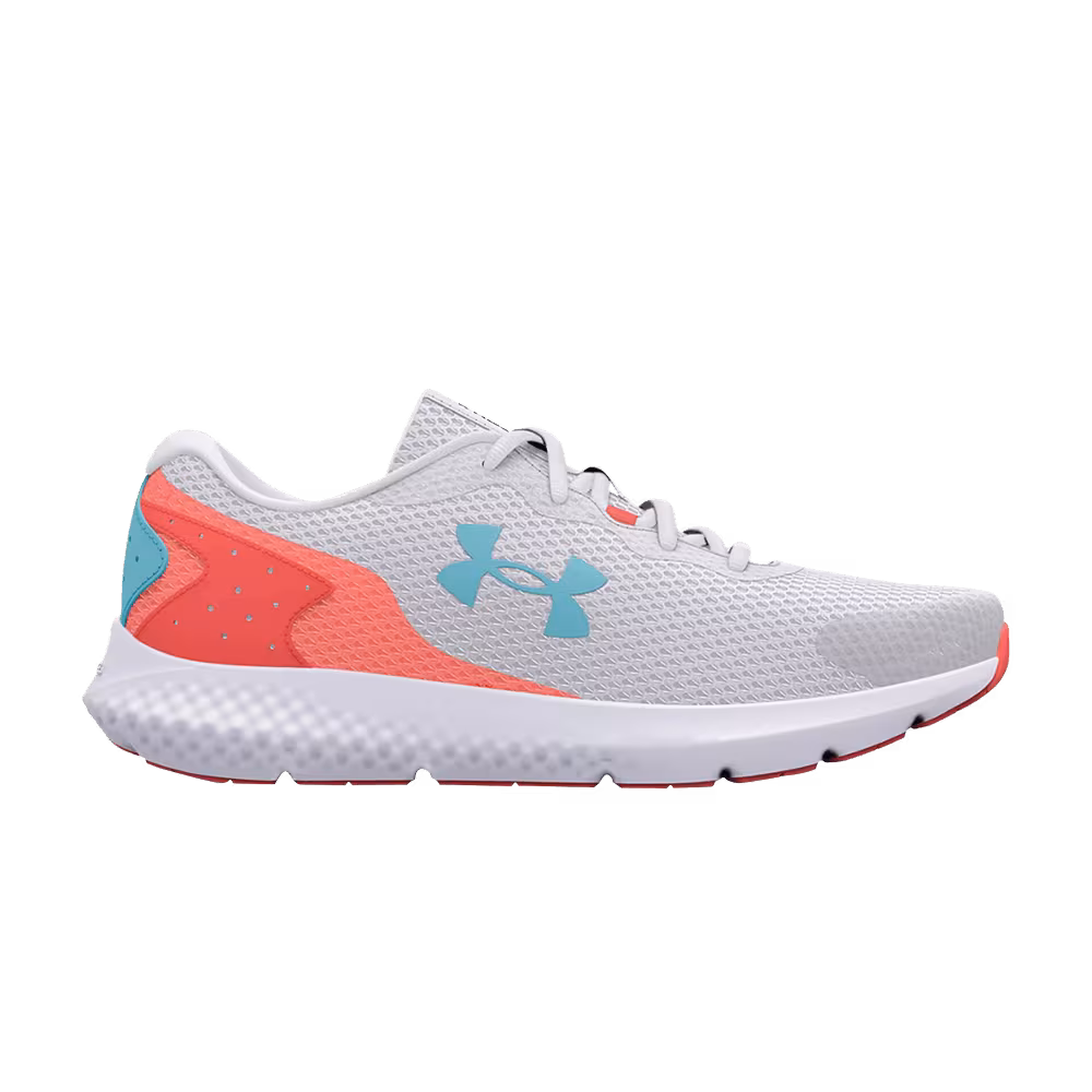 Under Armour Women's Charged Rogue 3 White Fresco Blue