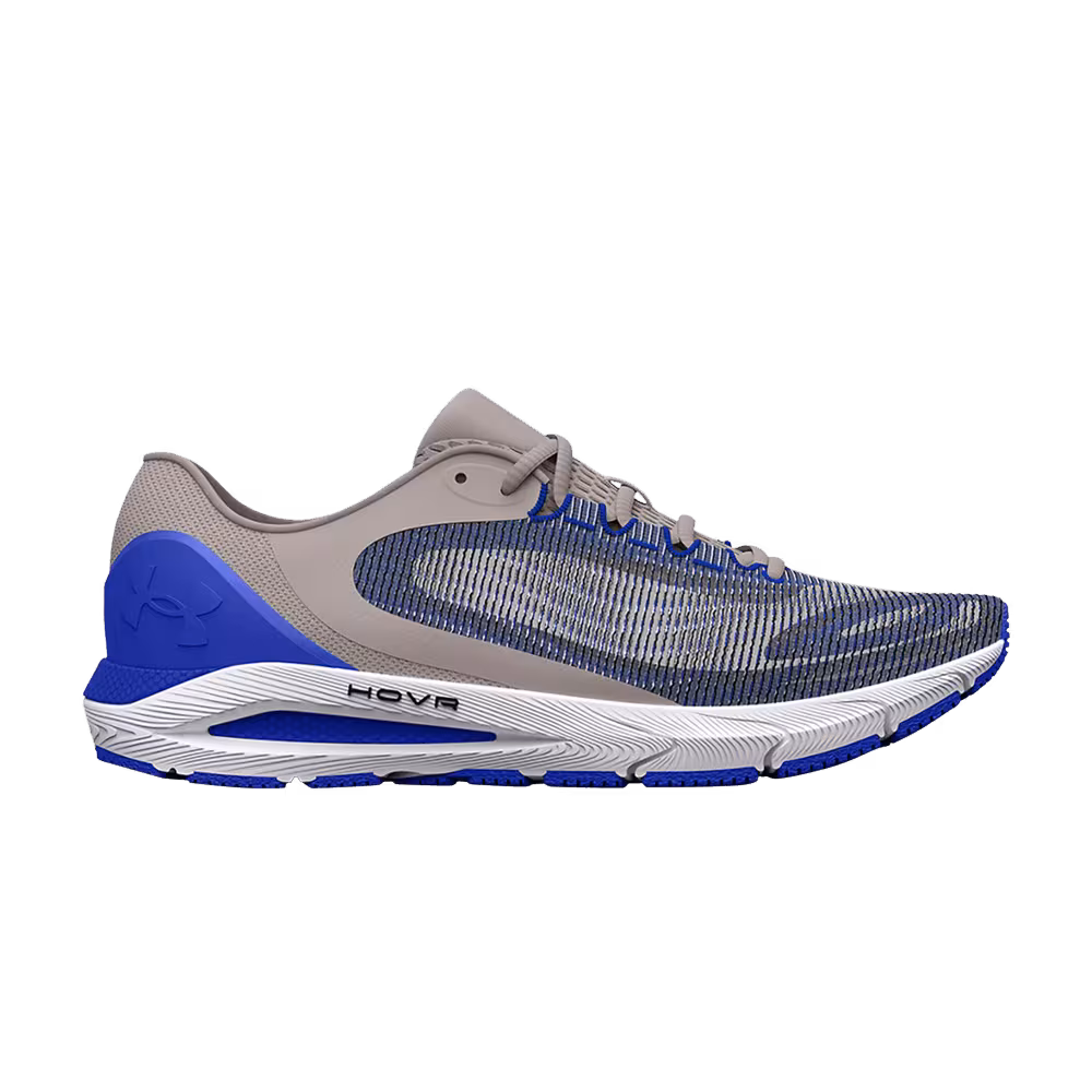 Under Armour Women's HOVR Sonic 5 Breeze Ghost Grey Versa Blue
