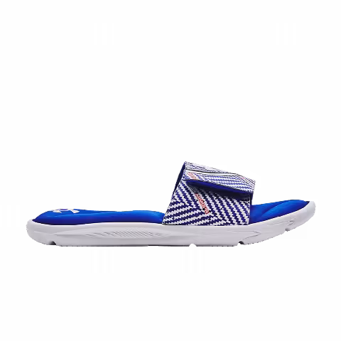 Under Armour Ignite 6 Graphic Strap Slide 'Herringbone Pattern'