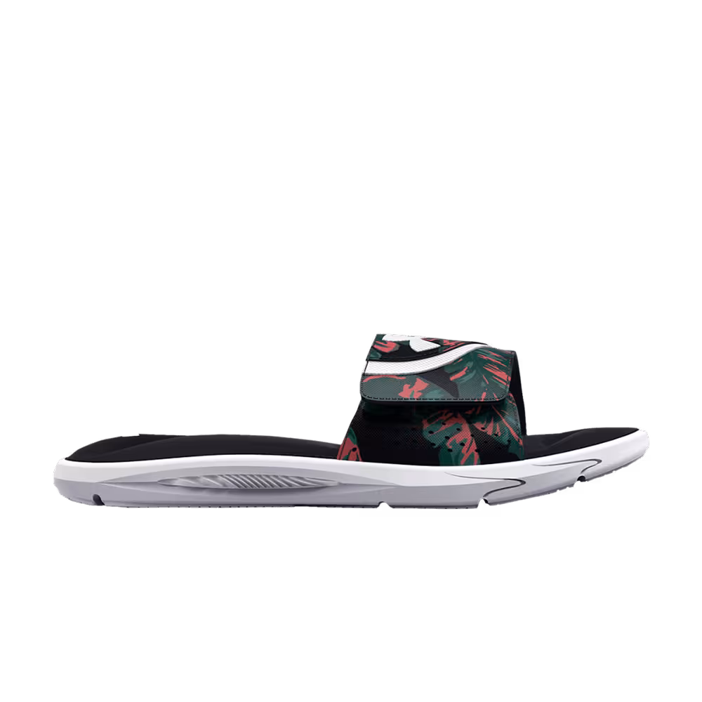 Under Armour Ignite 6 Graphic Strap Slide GS Black Batik