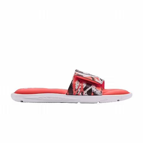 Under Armour Ignite 6 Graphic Strap Slide 'Venom Red'
