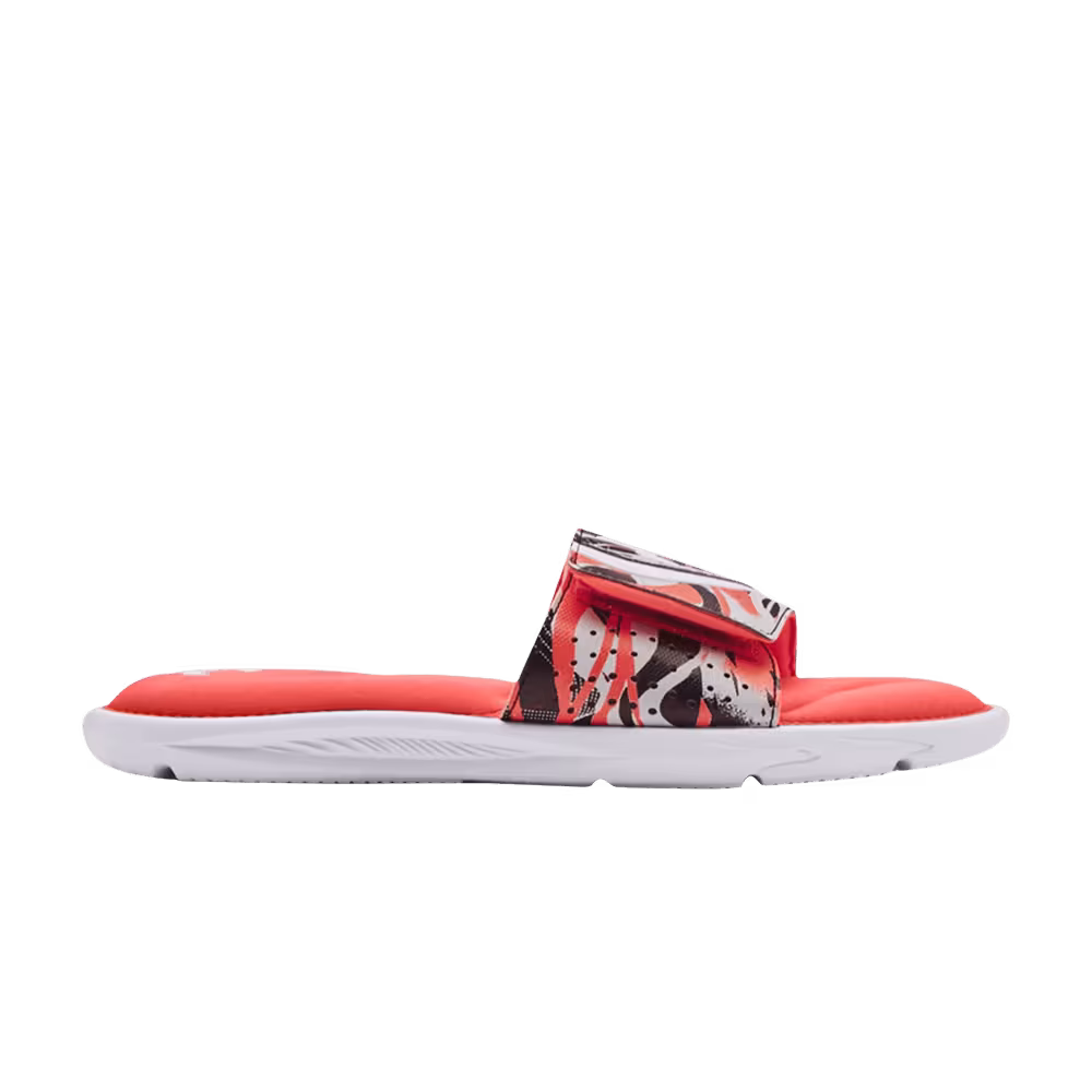 Under Armour Ignite 6 Graphic Strap Slide Venom Red