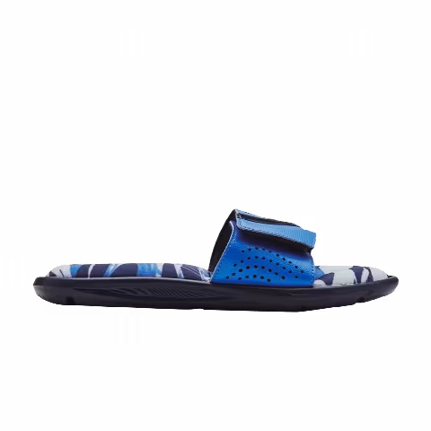 Under Armour Ignite 6 Graphic Footbed Slide GS 'Academy Blue Circuit'