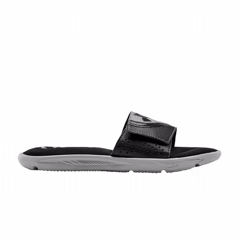 Under Armour Ignite 6 Slide GS 'Steel Black'