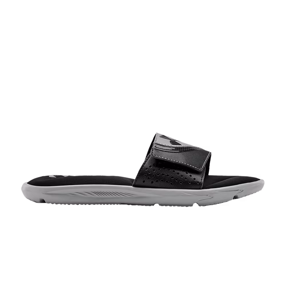 Under Armour Ignite 6 Slide GS Steel Black