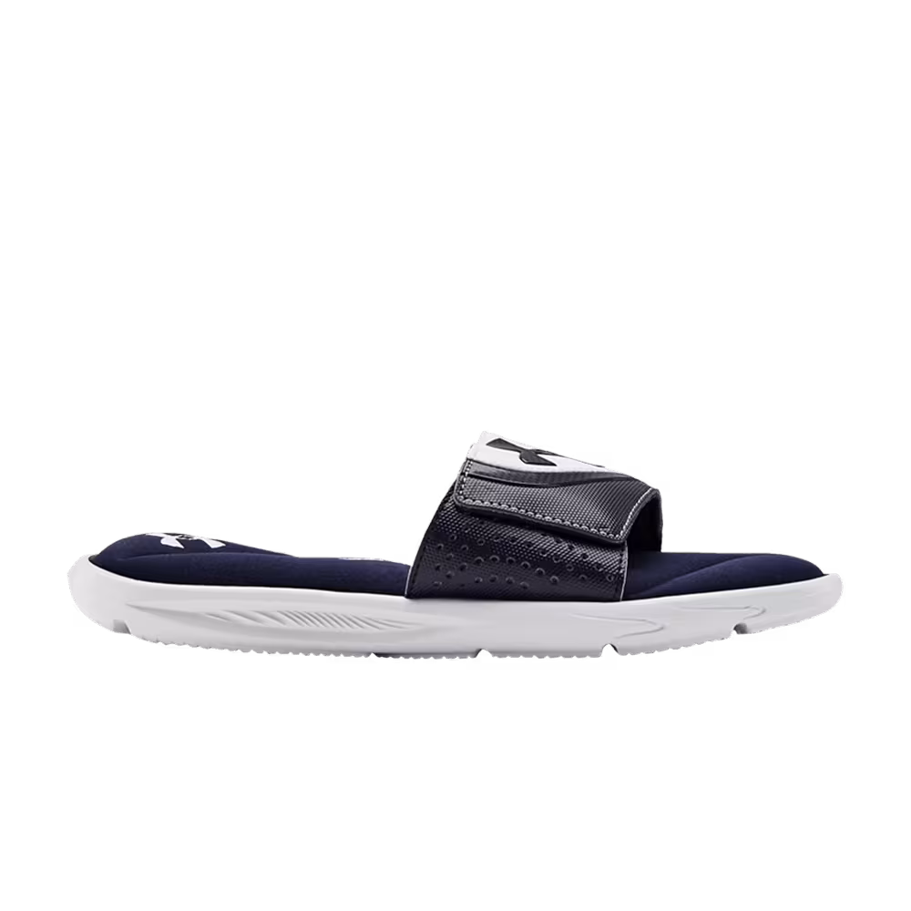 Under Armour Ignite 6 Slide GS White Midnight Navy
