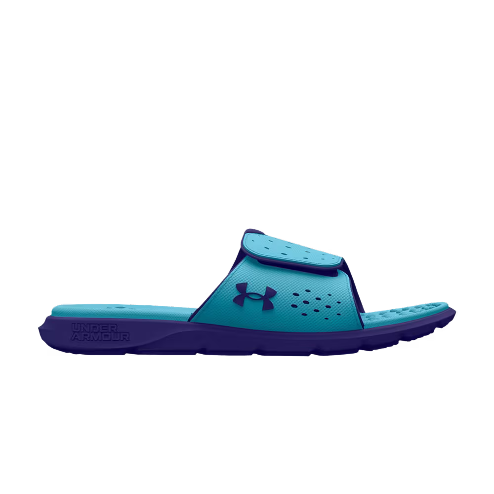 Under Armour Women's Ignite 7 Slide Sonar Blue Surf