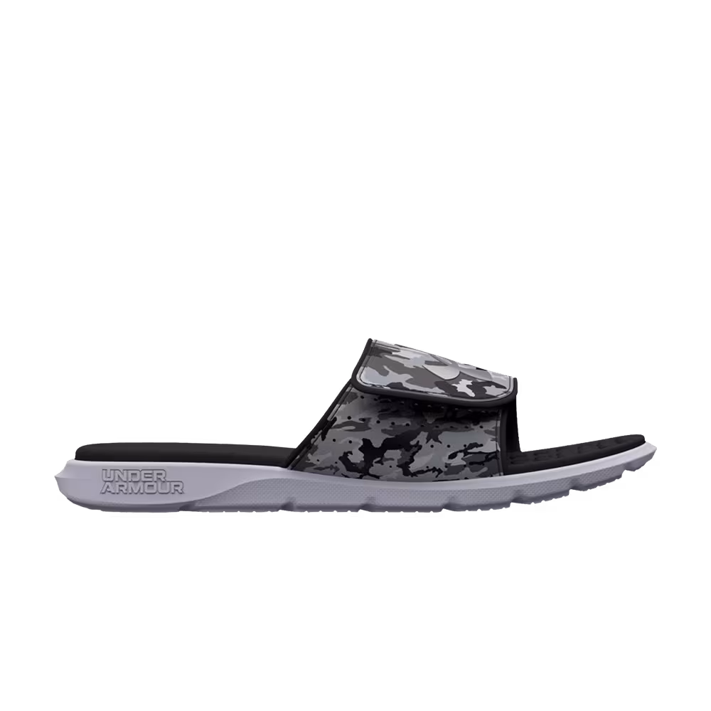 Under Armour Ignite 7 Graphic Strap Slide GS Mod Grey Camo