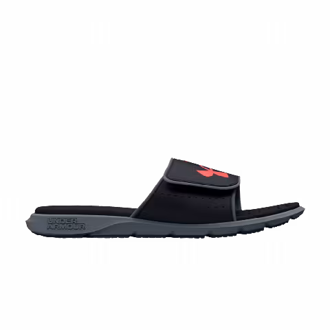 Under Armour Ignite 7 Slide GS 'Black Red Gravel'