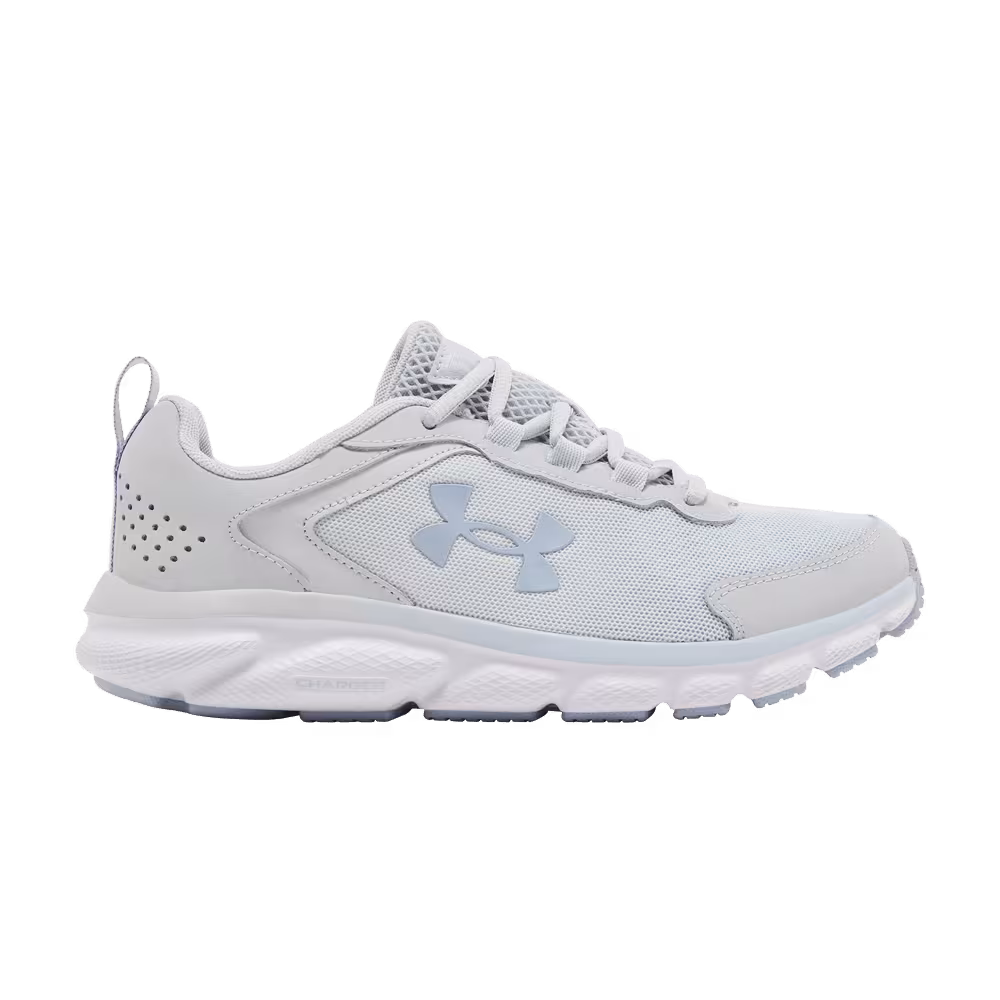 Under Armour Women's Charged Assert 9 Halo Grey White