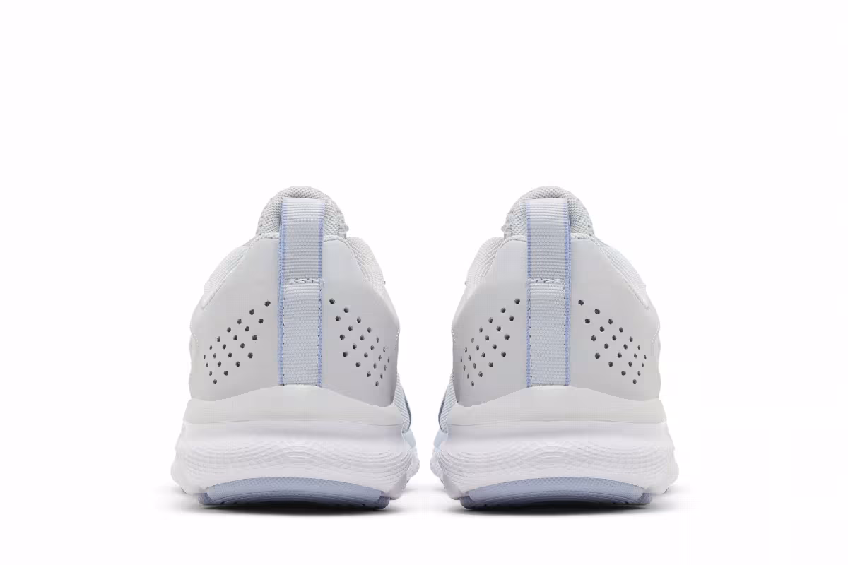 Under Armour Women's Charged Assert 9 Halo Grey White, view 7