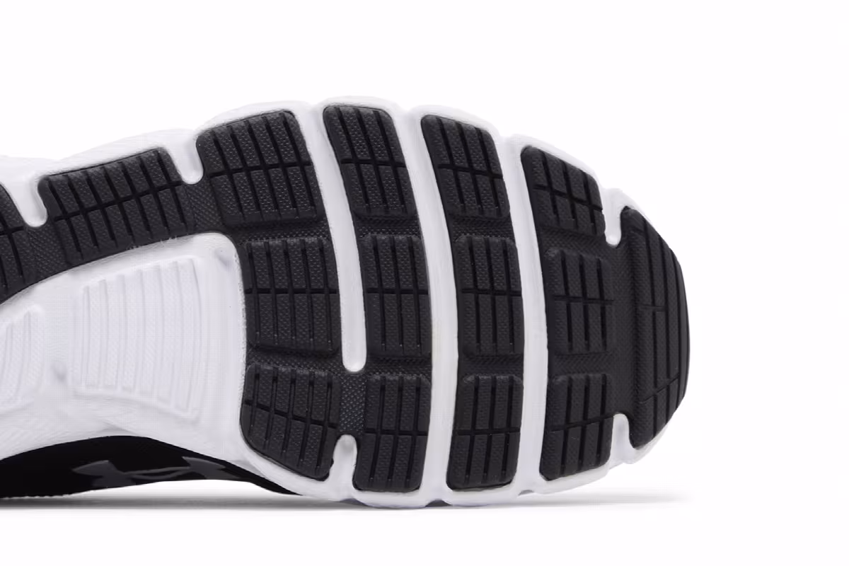 Under Armour Charged Assert 9 4E Wide Black White, view 6