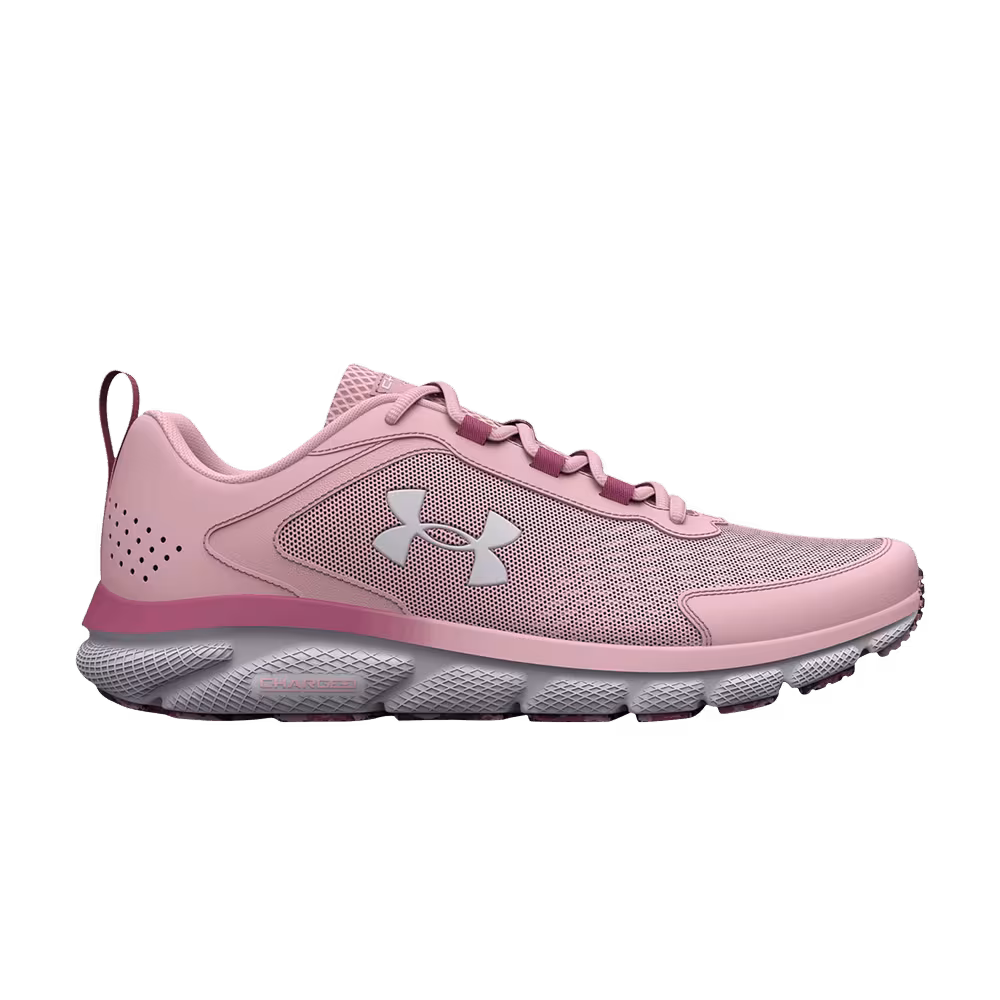 Under Armour Women's Charged Assert 9 Wide Marble - Prime Pink