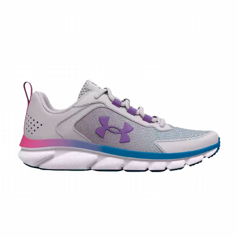 Under Armour Charged Assert 9 Wide GS 'Halo Grey White'