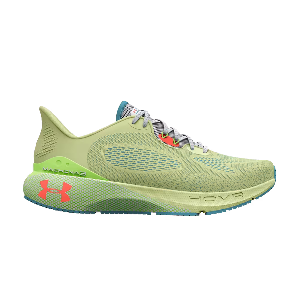 Under Armour Women's HOVR Machina 3 Pale Olive Quirky Lime