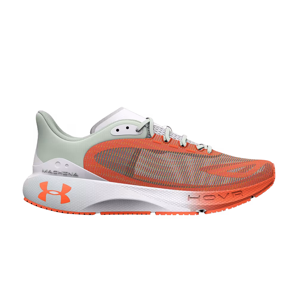 Under Armour Women's HOVR Machina 3 Breeze Illusion Green Orange Ice