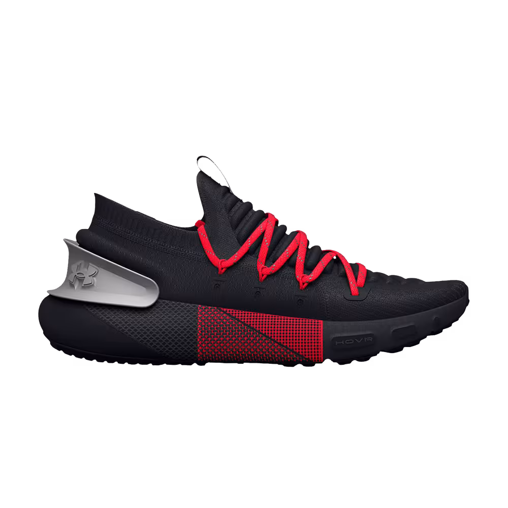 Under Armour Women's HOVR Phantom 3 Reflect Black Bolt Red