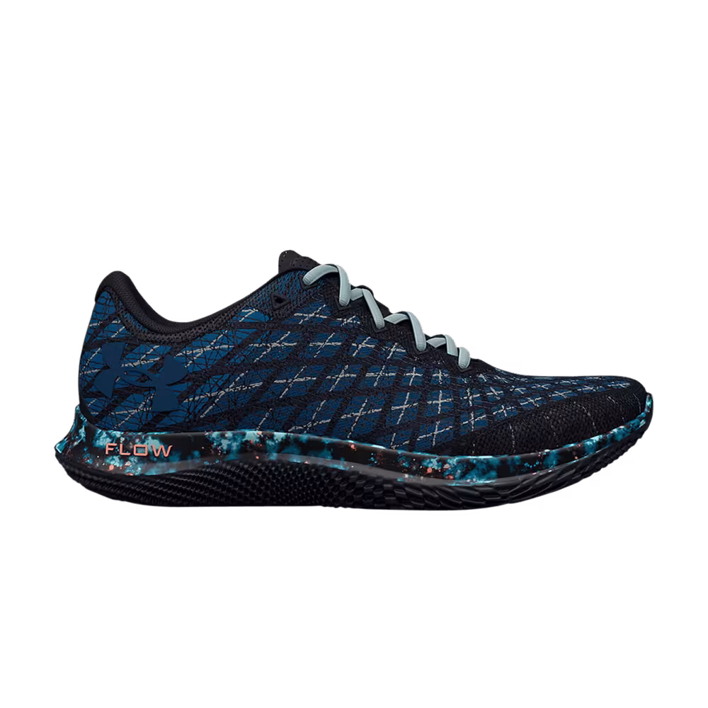 Under Armour Women's Flow Velociti Wind 2 Black Petrol Blue
