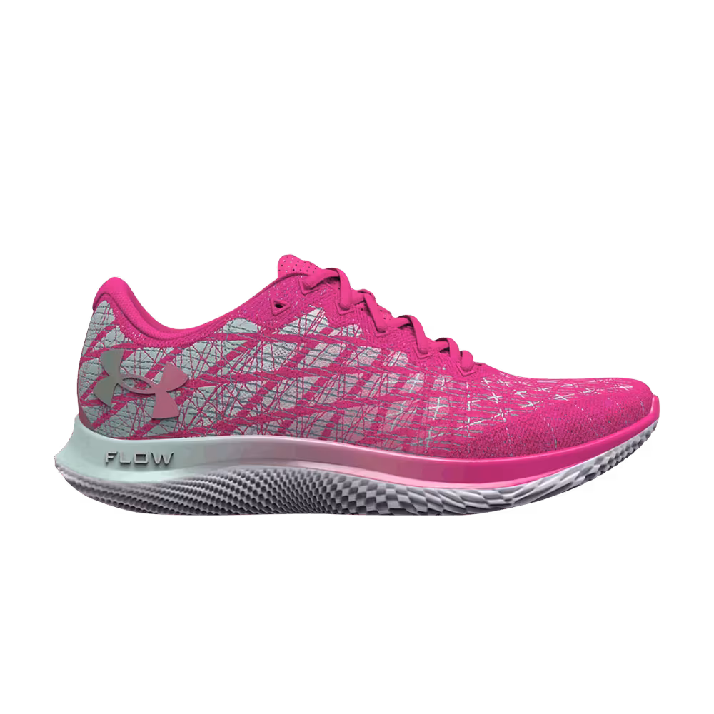 Under Armour Women's Flow Velociti Wind 2 Electro Pink Sea Mist